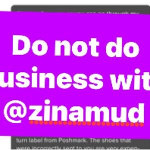 Warning Sign in Purple